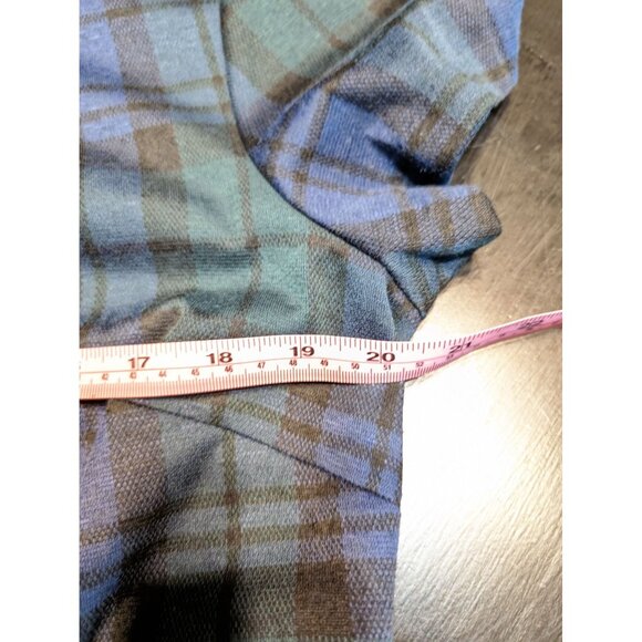 Connected Apparel Classic Plaid A-Line Dress Academia Office Career - Picture 6 of 7